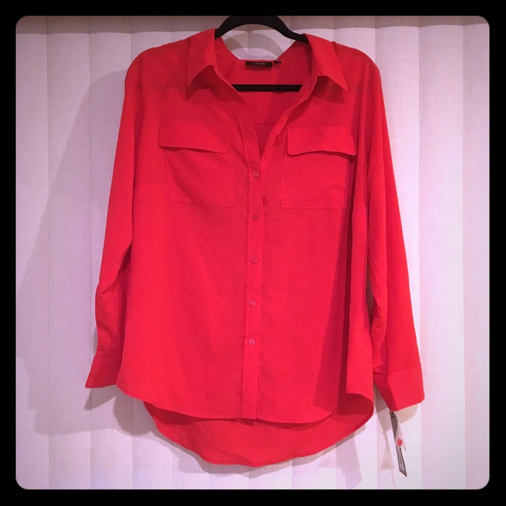 Red dress shirt!